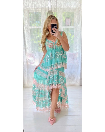 Goddess Sita Top Aqua