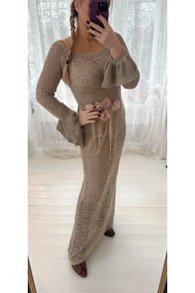 Fleur knitted dress