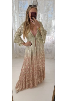 Rainbow peach & gr..