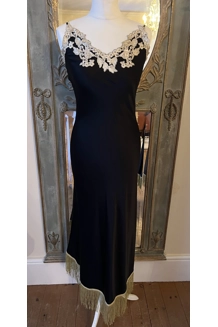 Evangeline silk dress
