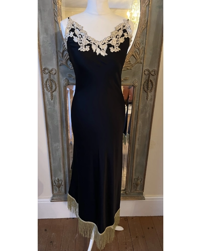 Evangeline silk dress