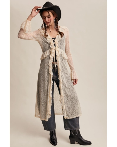 Paradise lace kimono