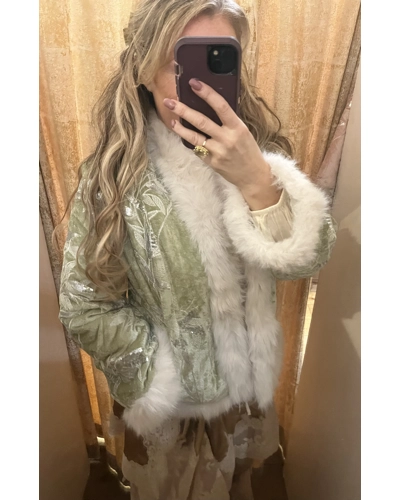 Zhivago jacket green