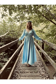 Bluebell satin dress