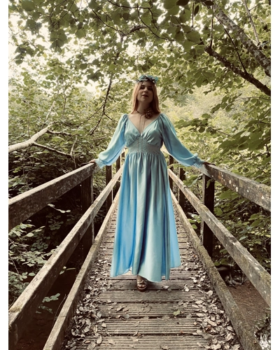 Bluebell satin dress