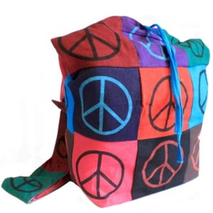 Cotton sling bag