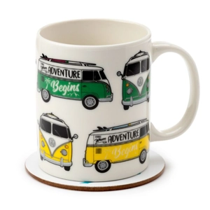 VW Mug & Coaster set