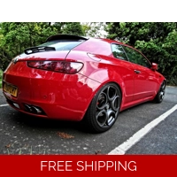 Alfa Romeo Brera straight through rear sections