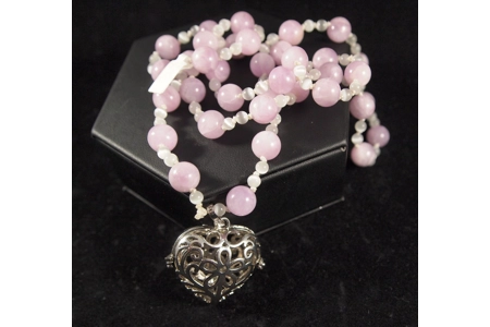Kunzite Mala Kunzite Mala