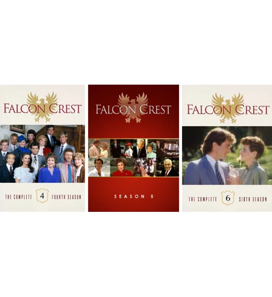 Falcon Crest (1981) - Studio Print DVD - The Complete Series - Seasons 4 ,5, and 6 Value Pack