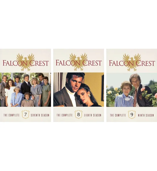 Falcon Crest (1981) - Studio Print DVD - The Complete Series - Seasons 7 ,8, and 9 Value Pack