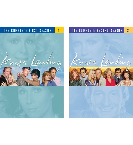 KNOTS LANDING (1979) - Studio Print DVD Collection - Season One and Two Combo Pack