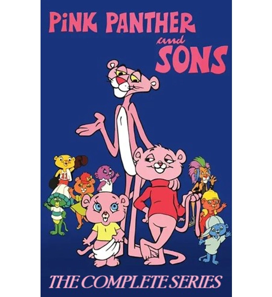 Pink Panther and Sons (1984) - The Complete  DVD Series - HQ Hanna Barbera Studio Print