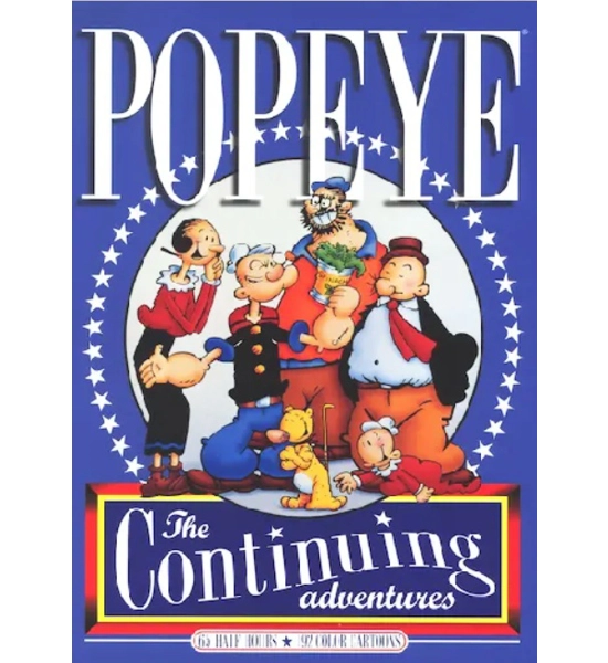 Popeye: The Continuing Adventures aka The All New Popeye Hour (1978) -  Complete DVD Studio Series
