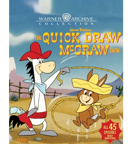 The Quick Draw McGraw Show - The Complete DVD Studio Print Collection - Hanna Barbera