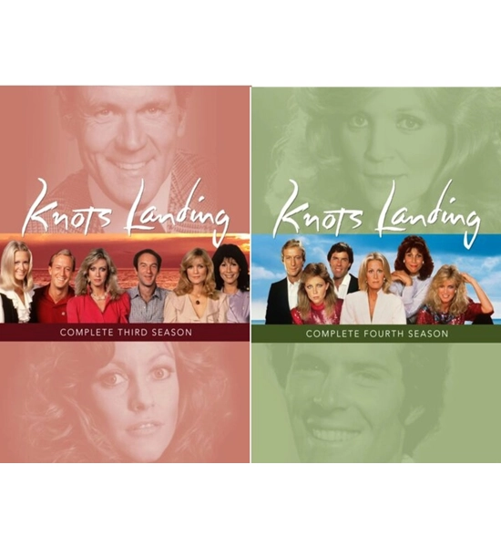 KNOTS LANDING (1979) - Studio Print DVD Collection - Season Three and Four Combo Pack