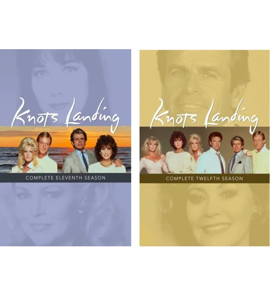 KNOTS LANDING (1979) - Studio Print DVD Collection - The Complete Season Eleven & Twelve Combo Pack
