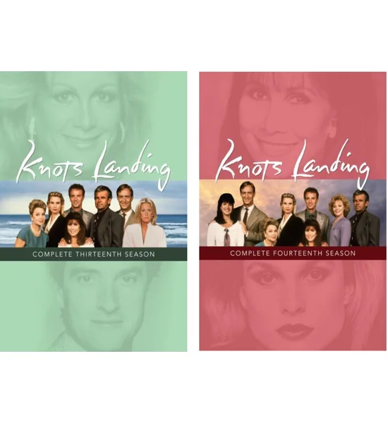 KNOTS LANDING (1979) - Studio Print DVD - The Complete Season Thirteen & Fourteen Combo Pack