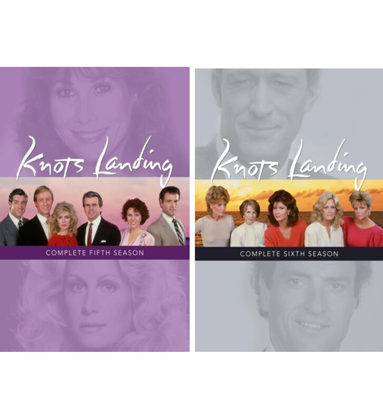 KNOTS LANDING (1979) - Studio Print DVD Collection - The Complete Season Five and Six Combo Pack