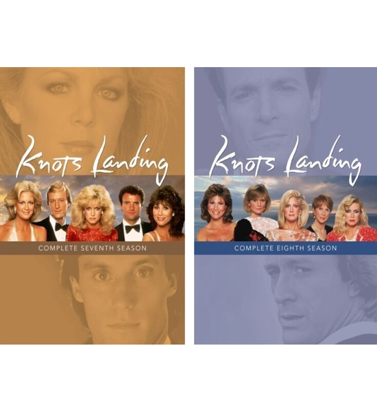 KNOTS LANDING (1979) - Studio Print DVD Collection - The Complete Season Seven and Eight Combo Pack