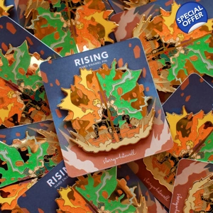 BNHA Rising Enamel Pin (B-GRADE)
