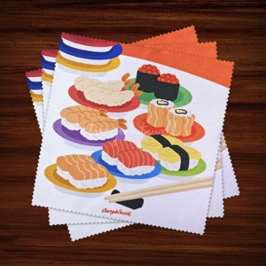 Sushi Microfiber Lens Cloth