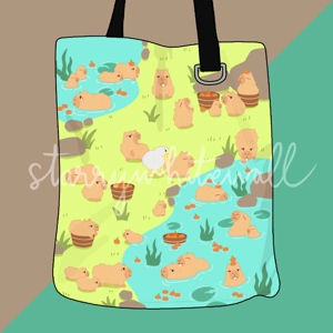 [PREORDER] Capybara Totebag