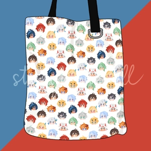 [PREORDER] Genshin Tall Guys Totebag