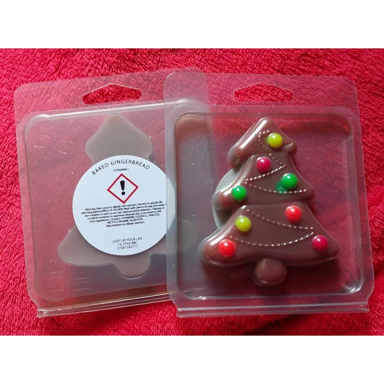 Christmas Tree Clamshell Wax Melts