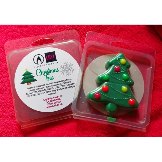 Christmas Tree Clamshell Wax Melts