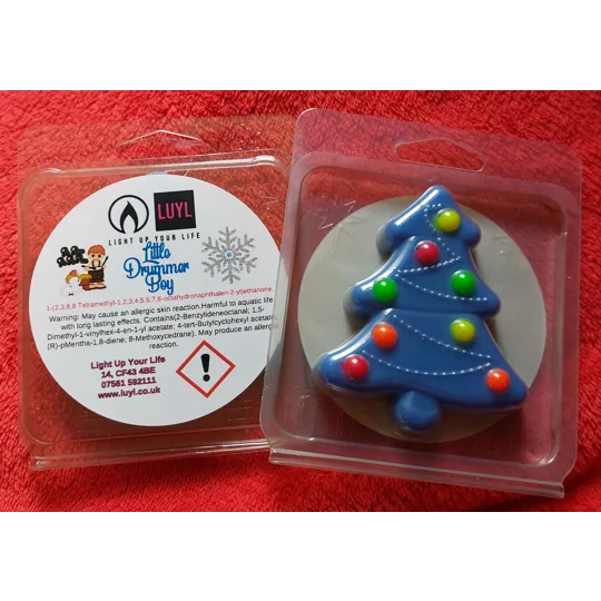 Christmas Tree Clamshell Wax Melts