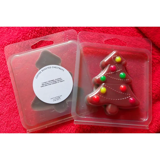 Christmas Tree Clamshell Wax Melts
