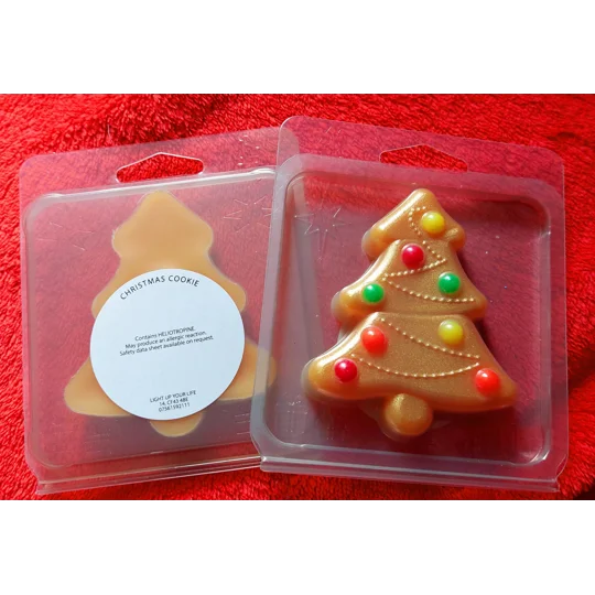 Christmas Tree Clamshell Wax Melts