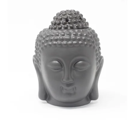 Buddah Head Oil Burner - Dark Brown