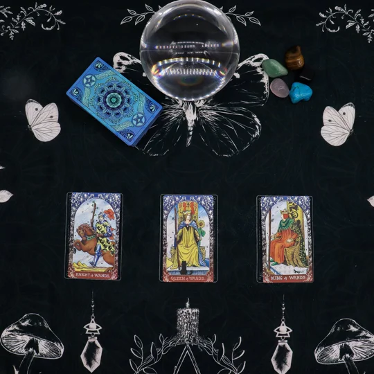 Tarot Reading Cloth - Ancient Witch
