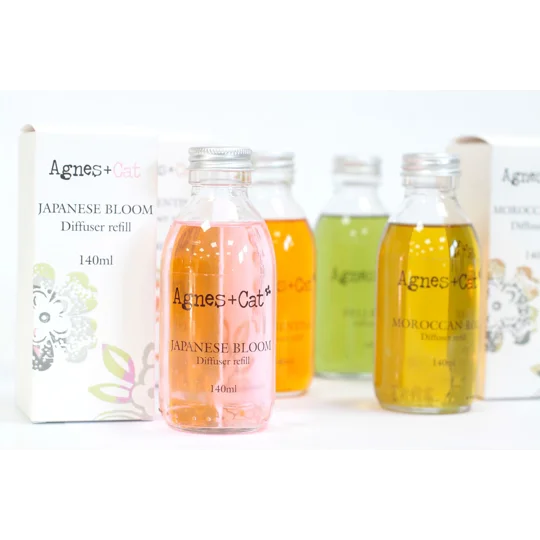 Agnes + Cat Reed Diffuser Refill - Fresh Citrus 140ml