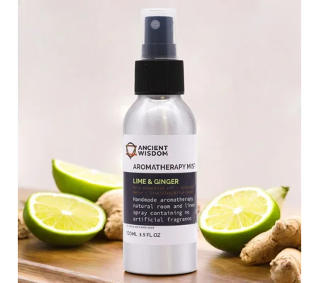 100ml Essential Oil Mist - Lime & Ginger