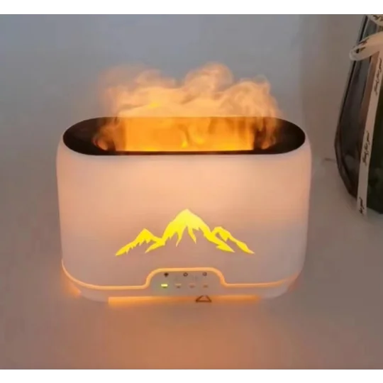 Himalayas Aroma Diffuser - USB-C - Remote control - Flame Effect