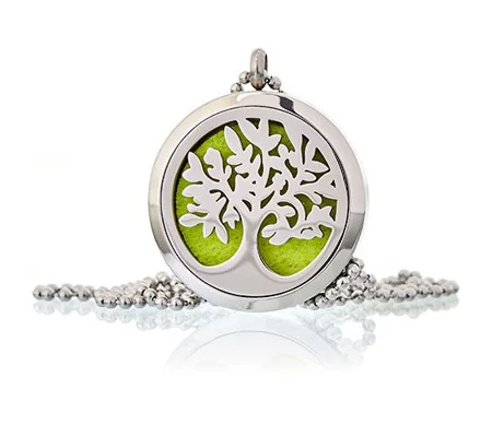 Aromatherapy Diffuser Necklace - Tree of Life 30mm
