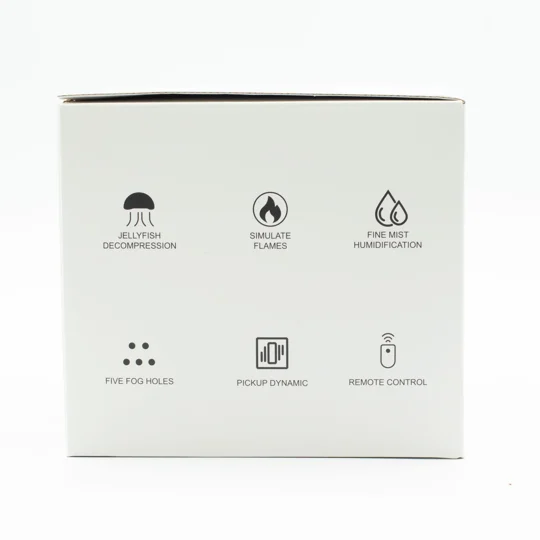 Jellyfish Puff Effect Aroma Diffuser with Colour-Changing LED