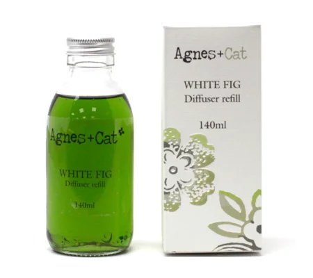Agnes + Cat Reed Diffuser Refill - White Fig 140ml