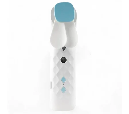 White Nano Mist Face Fan & Spray - USB chargable