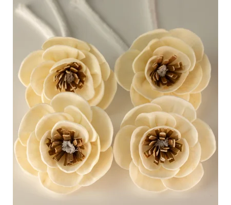 Natural Diffuser Flowers â€“ Small Poppy on String
