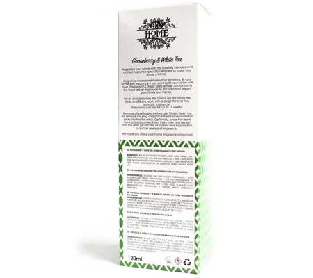 120ml Reed Diffuser - Gooseberry & White Tea
