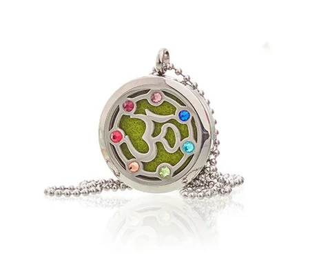 Aromatherapy Jewellery Necklace - OM Chakra - 30mm