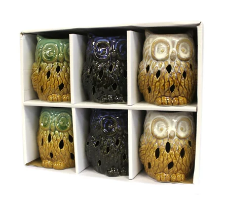 Classic Rustic Oil Burner - Owl (assorted)