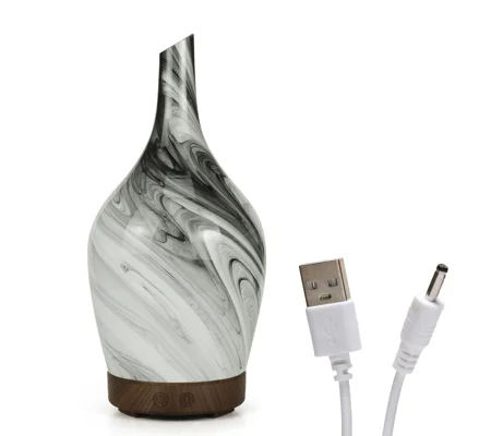 Aroma Atomiser - Glass Abstract Grey USB