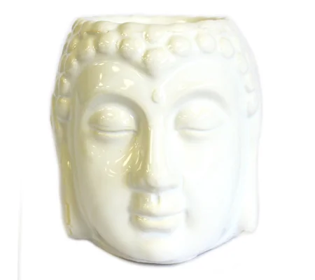 Buddha Oil Burner - White