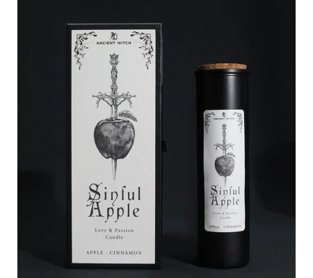 Ancient Witch Ritual Candles - Sinful Apple