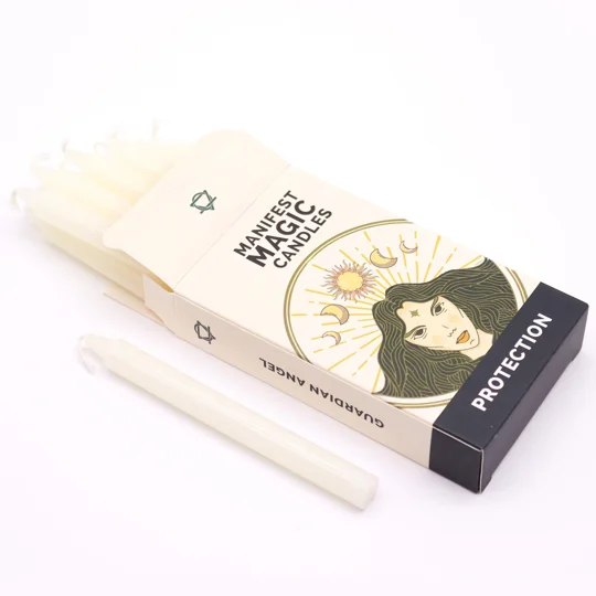 Manifest Magic Candles (pack of 12) - Ivory
